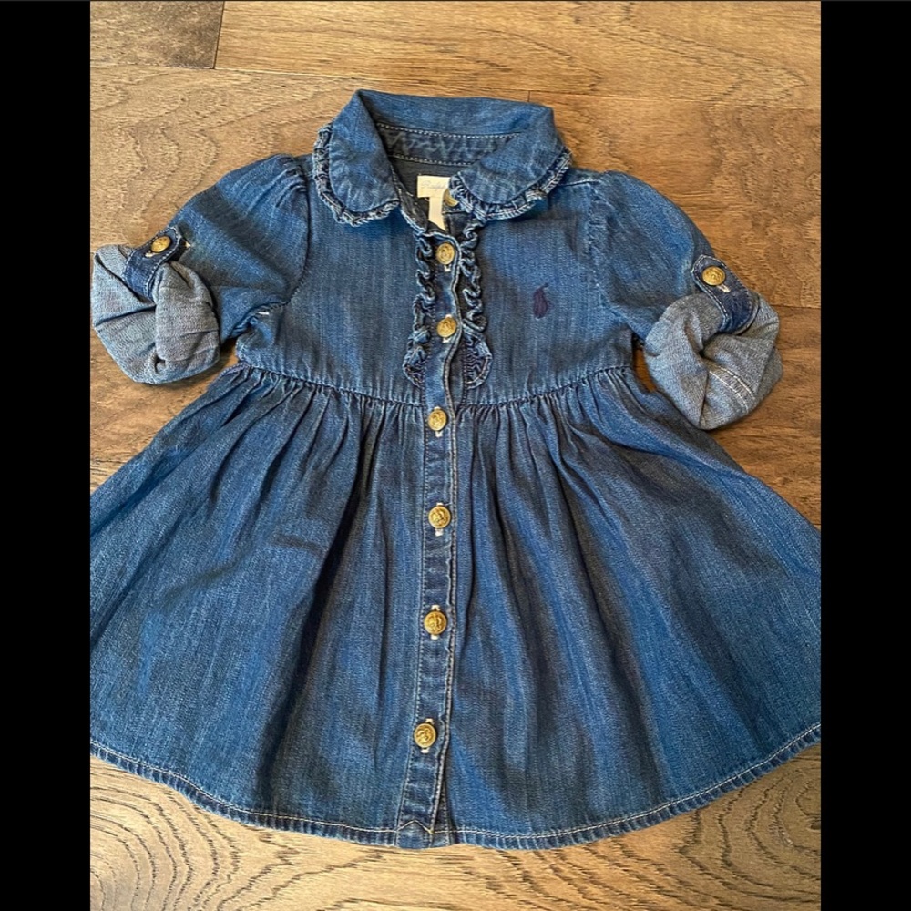 Baby denim dress